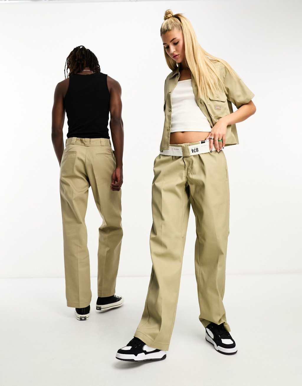Dickies Original 874 twill pants in khaki Product Image