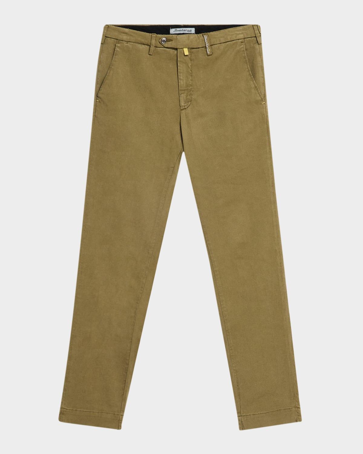 Mens Straight-Fit Four-Pocket Pants Product Image