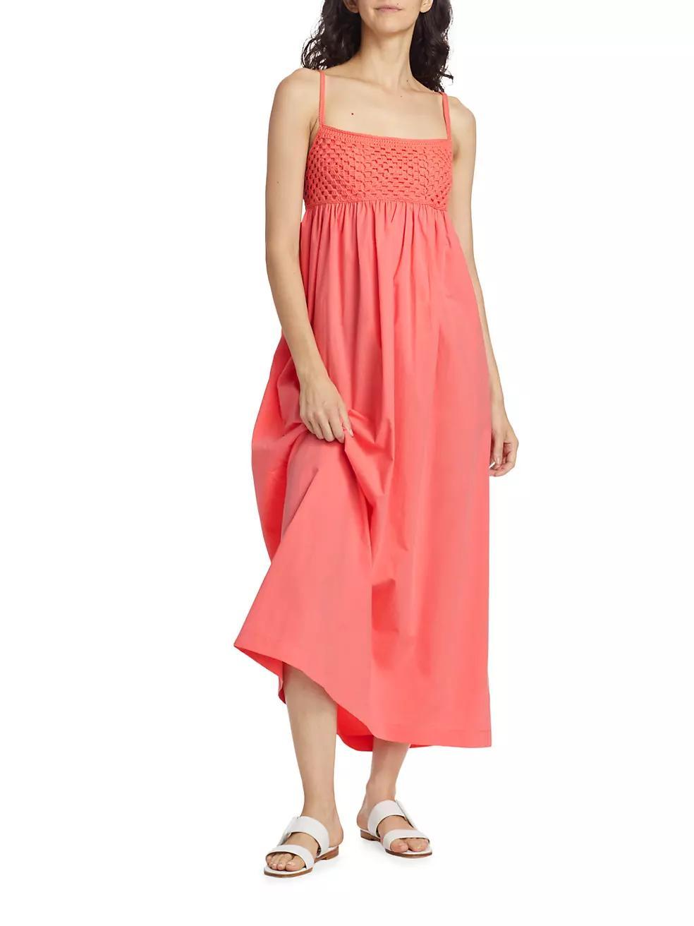 Meeka Crochet-Trimmed Maxi Dress Product Image