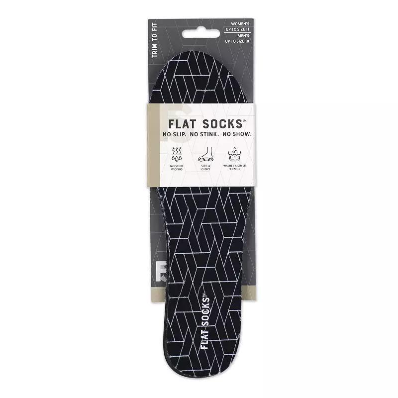 Women's Flat Socks Printed Shoe Liner, Leopard Product Image