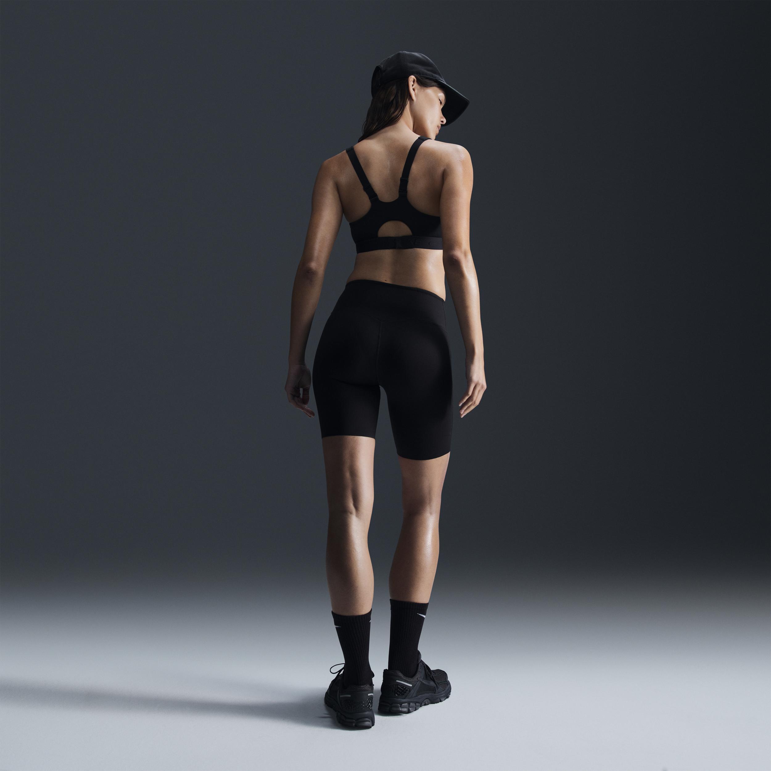 Nike Womens Go Firm-Support Mid-Rise 8 Biker Shorts with Pockets Product Image