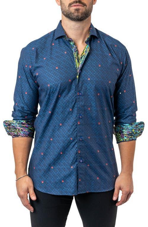 Mens Einstein Symbols Sport Shirt Product Image