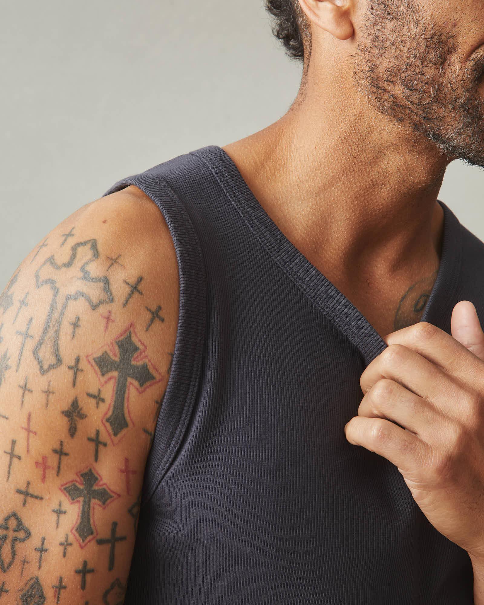 Men's Rib Tank - Metropolitan Grey Product Image