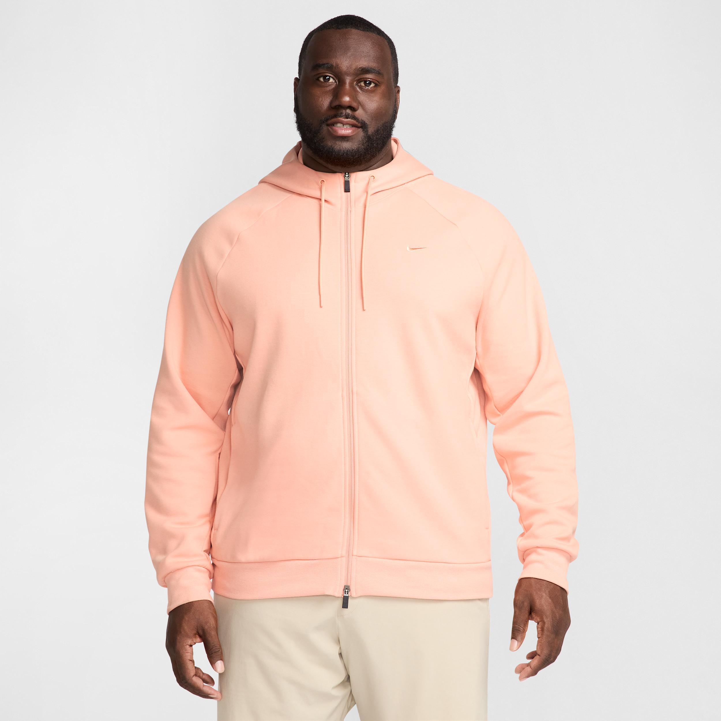 Nike Men's Primary Fleece Dri-FIT UV Full-Zip Performance Hoodie Product Image