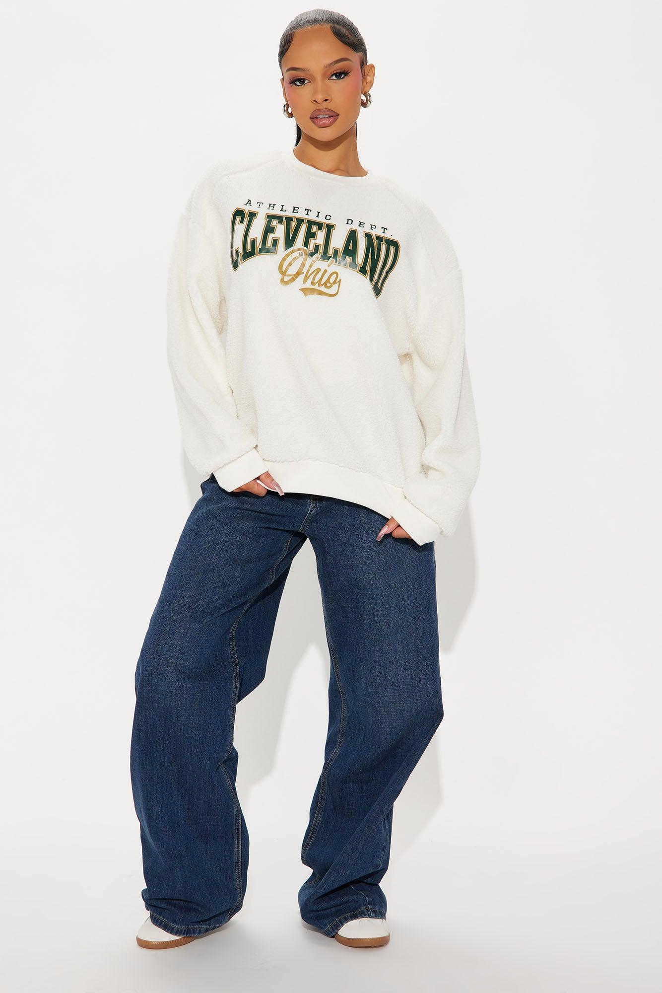 Ohio Cozy Sweatshirt - Ivory Product Image