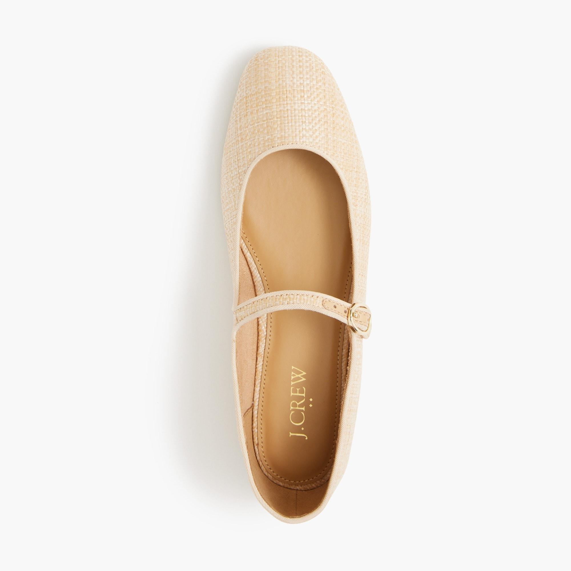 Woven Mary Jane flats Product Image
