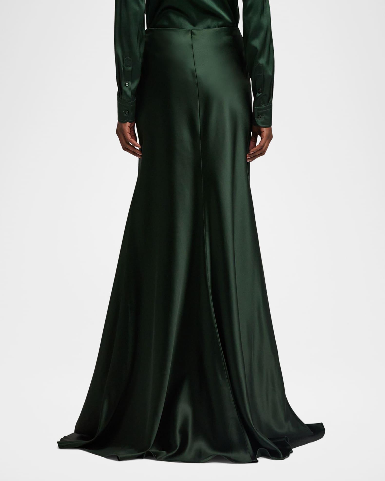 Masina Satin Maxi Skirt Product Image