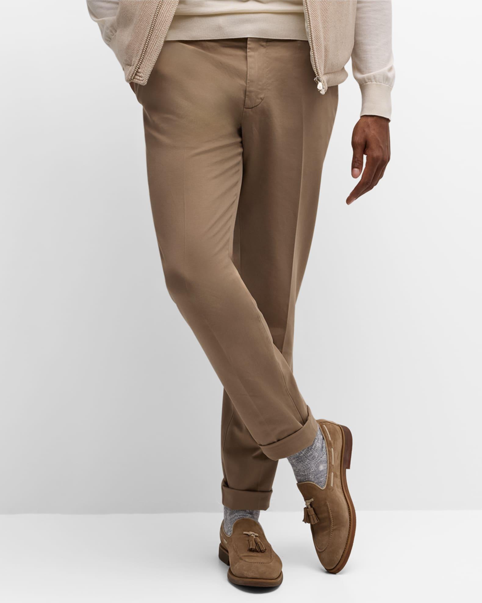 Men's Straight Leg Italian Fit Pants Product Image