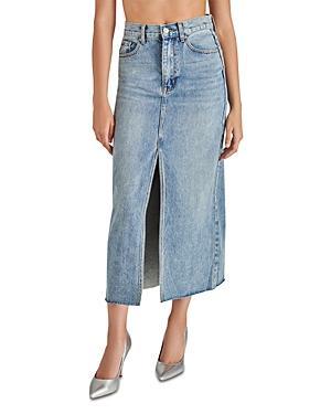 Steve Madden Avani Denim Skirt (Light ) Women's Skirt Product Image