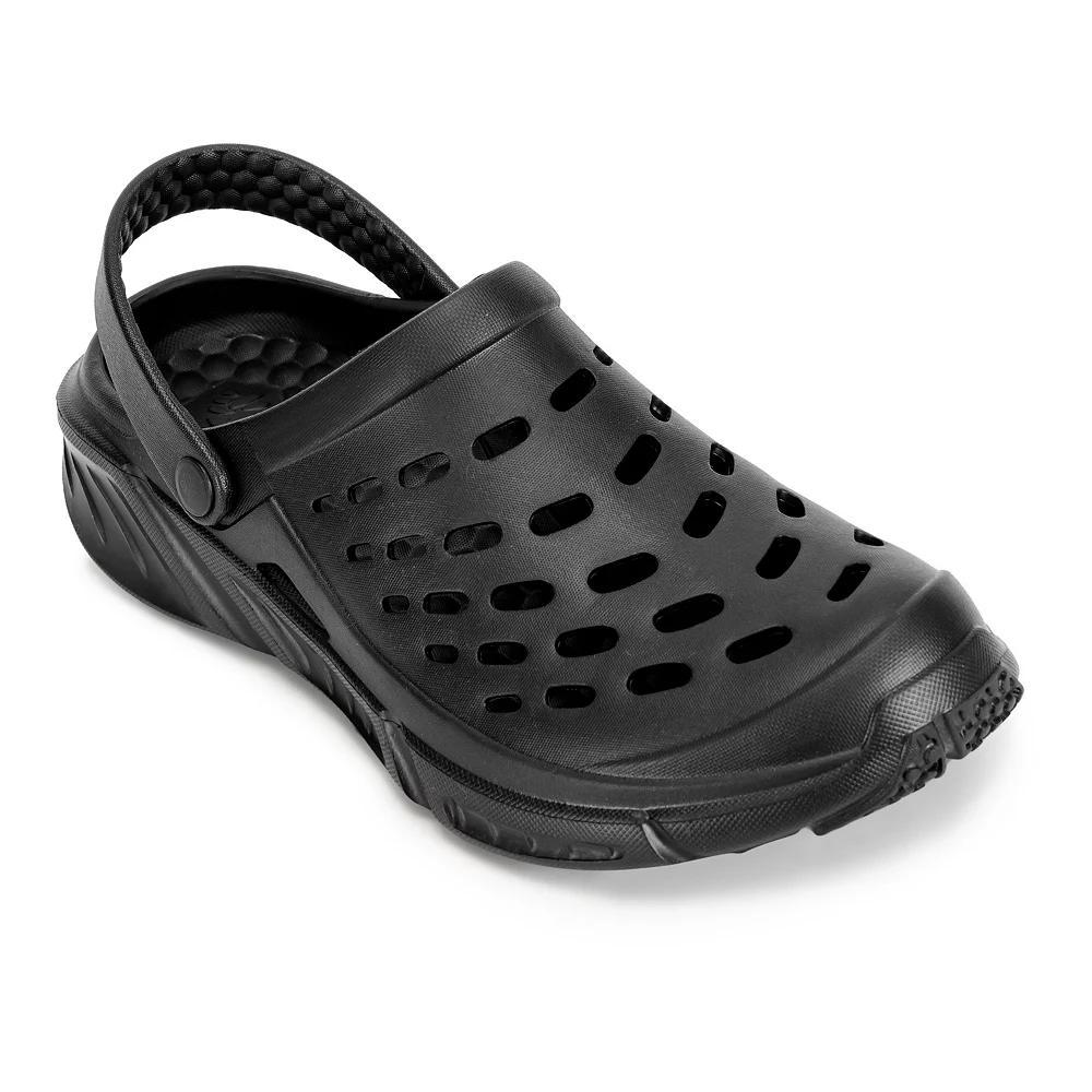 Joybees Adult Trekking Clog Solid Sandals - Black 7 Product Image