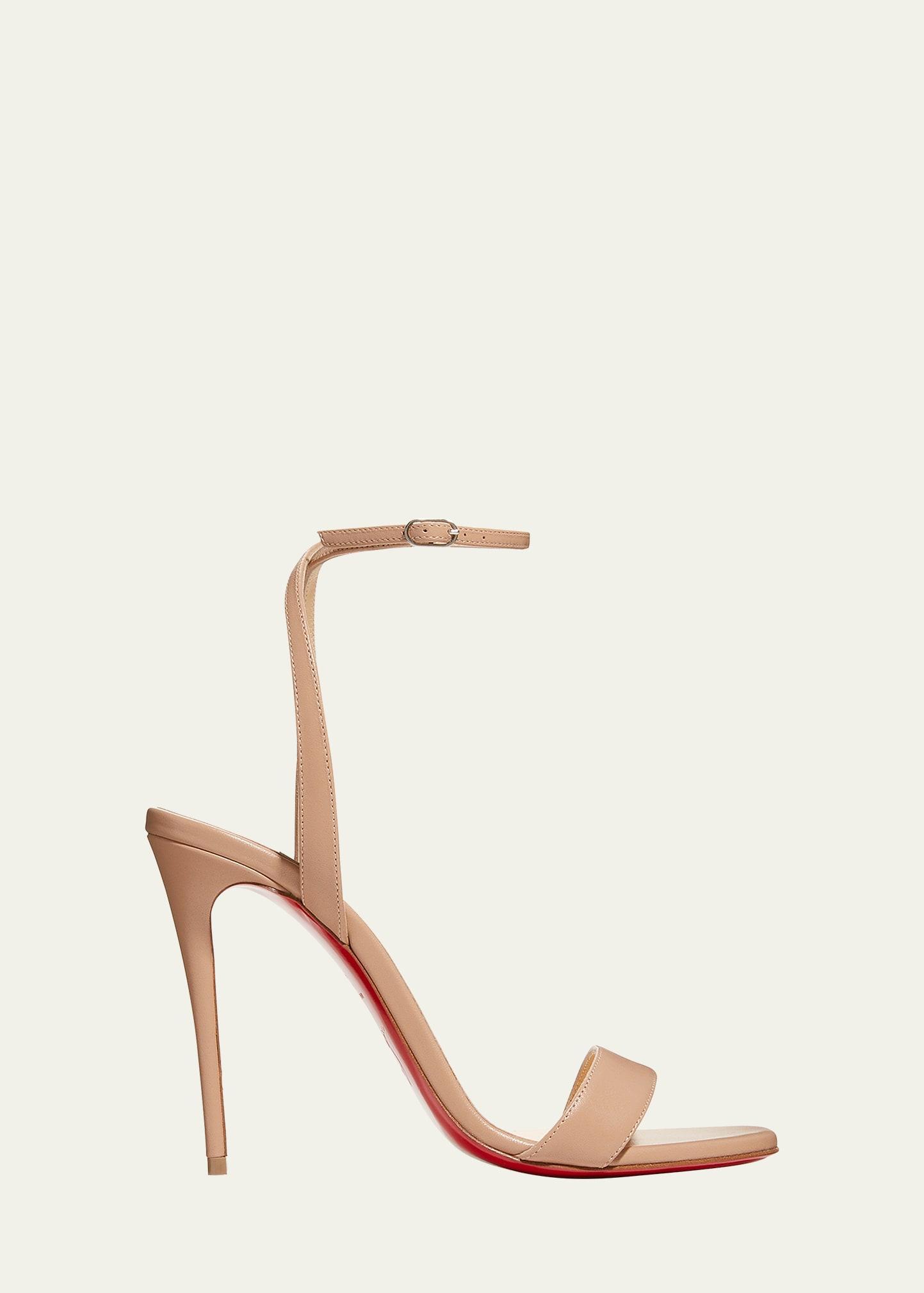 Loubigirl Ankle-Strap Red Sole Sandals Product Image