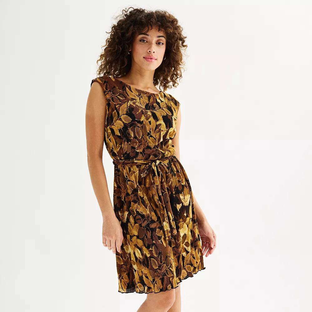 Women's Connected Apparel Sheath Dress, Size: 12, Amber Product Image