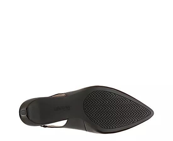 LifeStride Annalise Women's Slingback Heels, Size: 6, Black Fabric Product Image