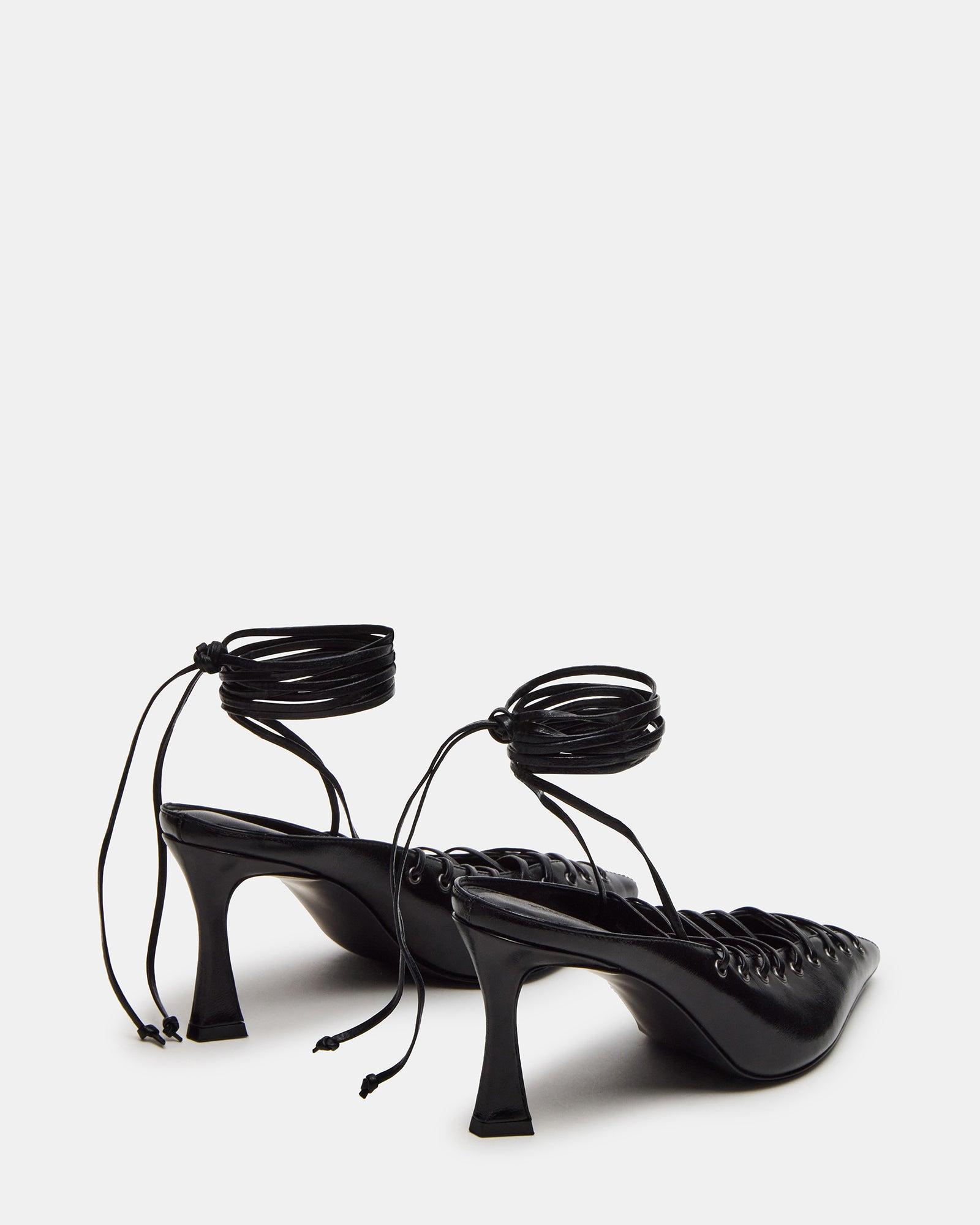 LACELLE BLACK LEATHER Female Product Image