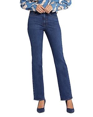 NYDJ High-Rise Marilyn Straight in Gold Coast (Gold Coast) Women's Jeans Product Image