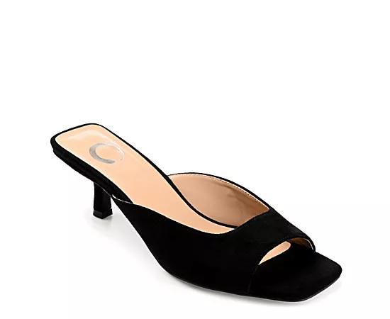 Journee Larna Womens Kitten Sandals Green Product Image