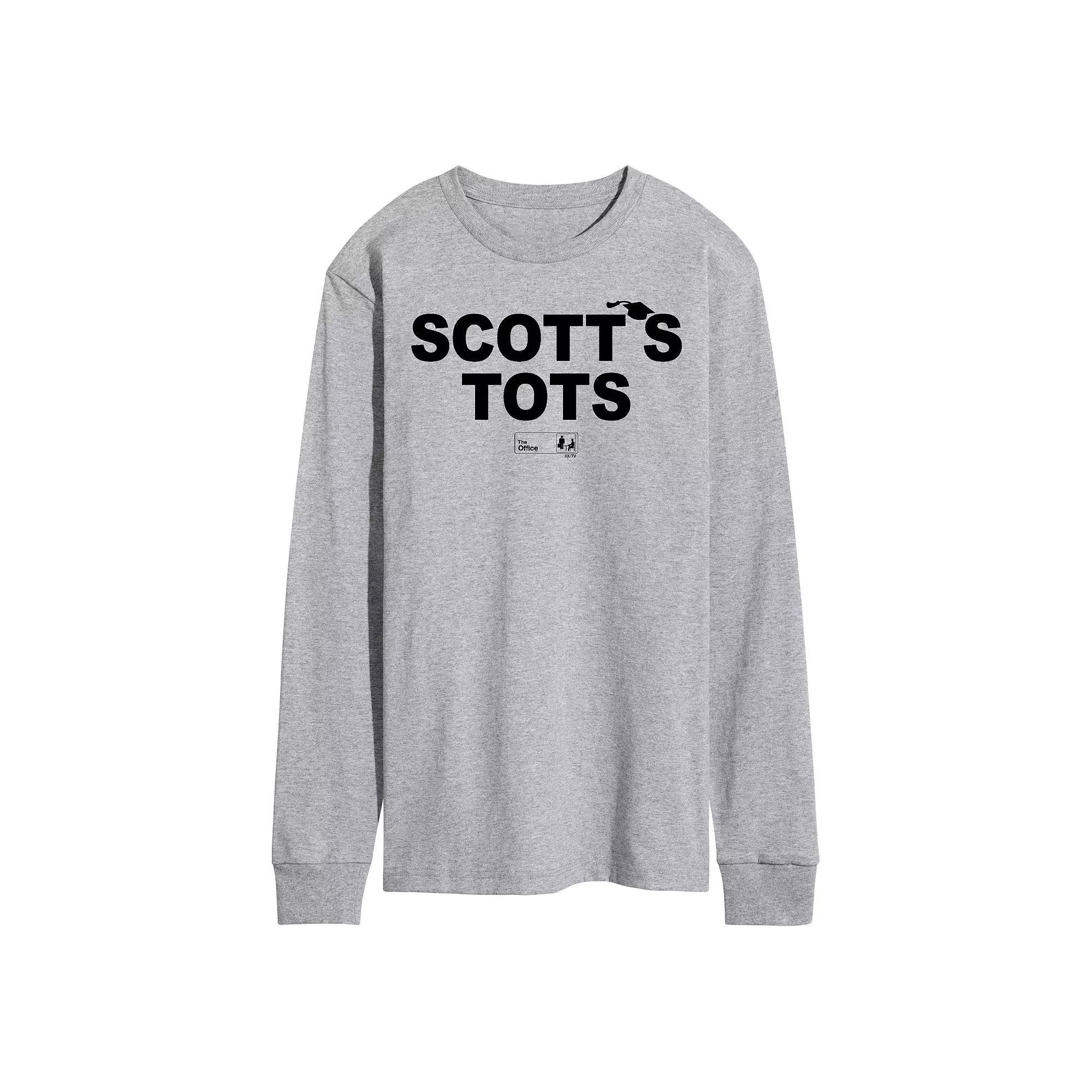 Mens The Office Scotts Tots Long Sleeve Tee Product Image