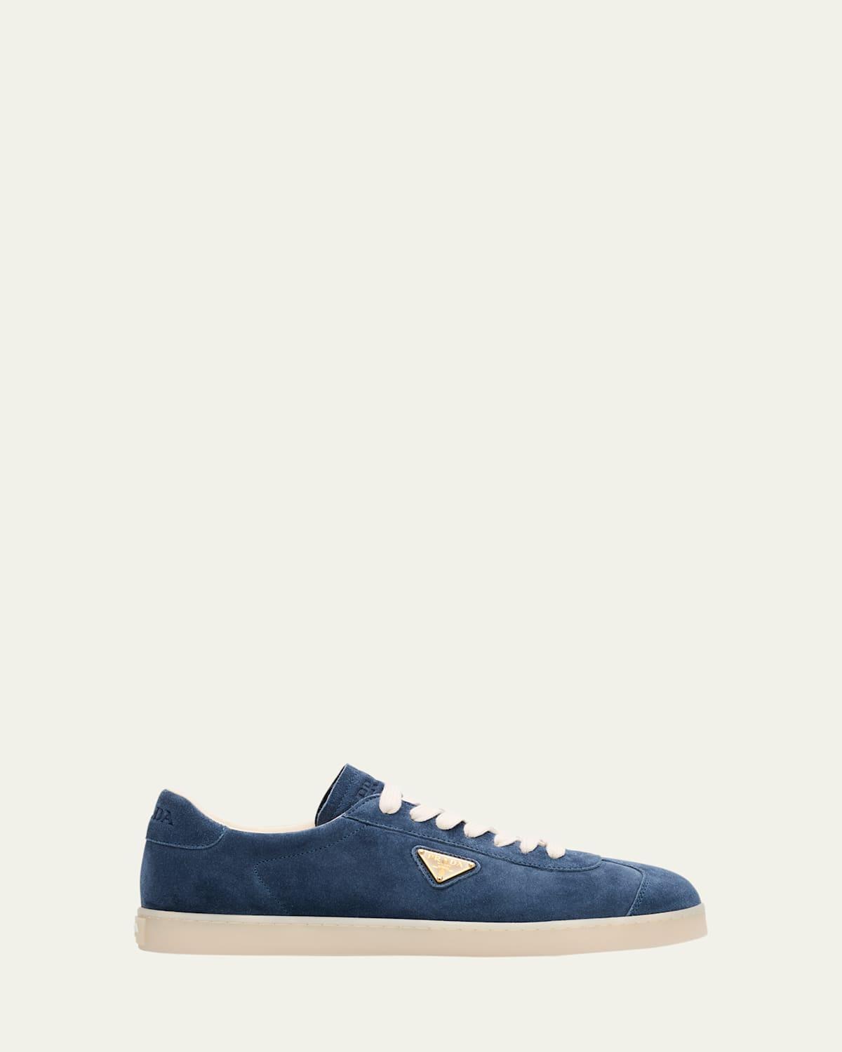 Mens Lane Suede T-Toe Low-Top Sneakers Product Image