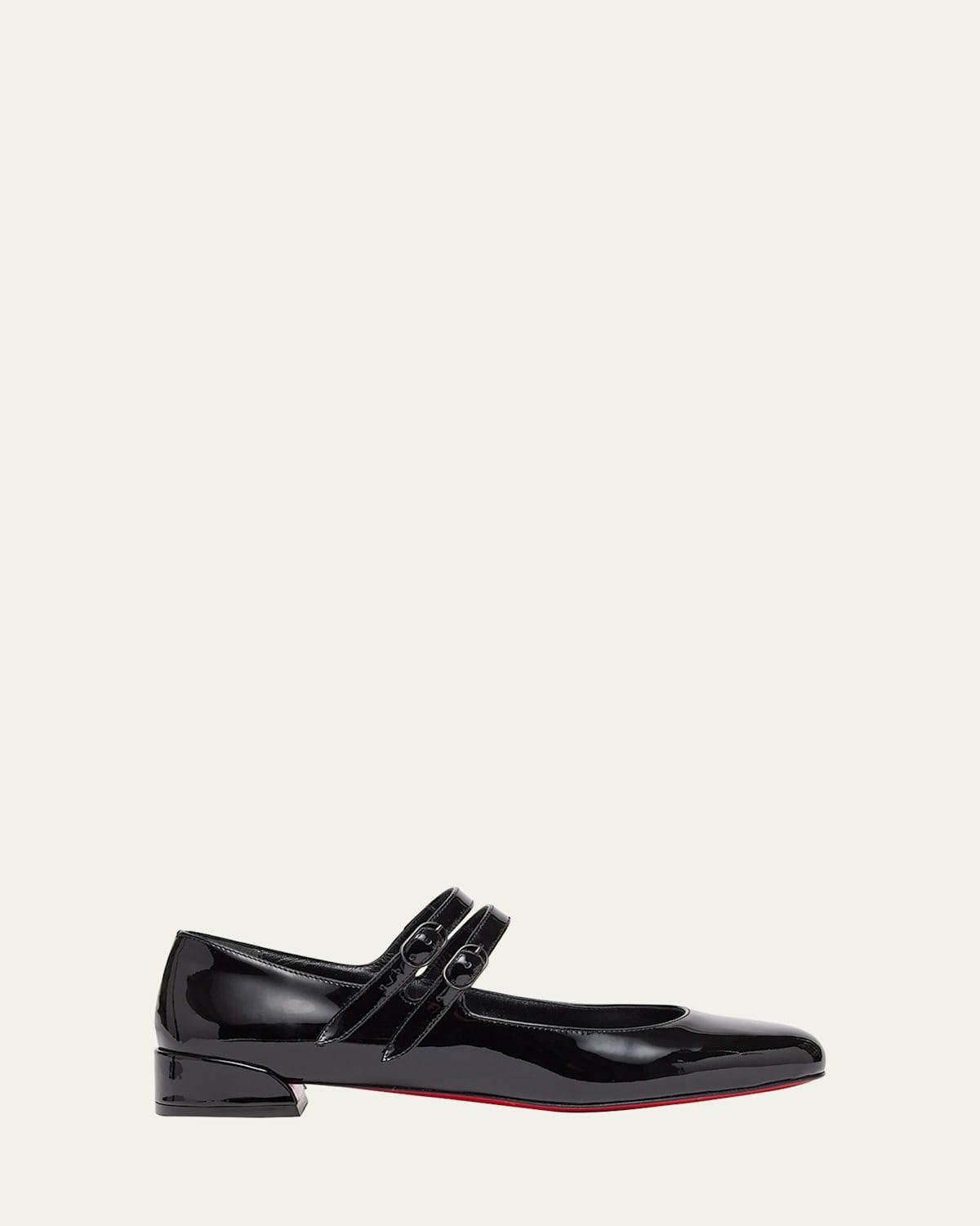 Sweet Jane Patent Red Sole Ballerina Flats Product Image