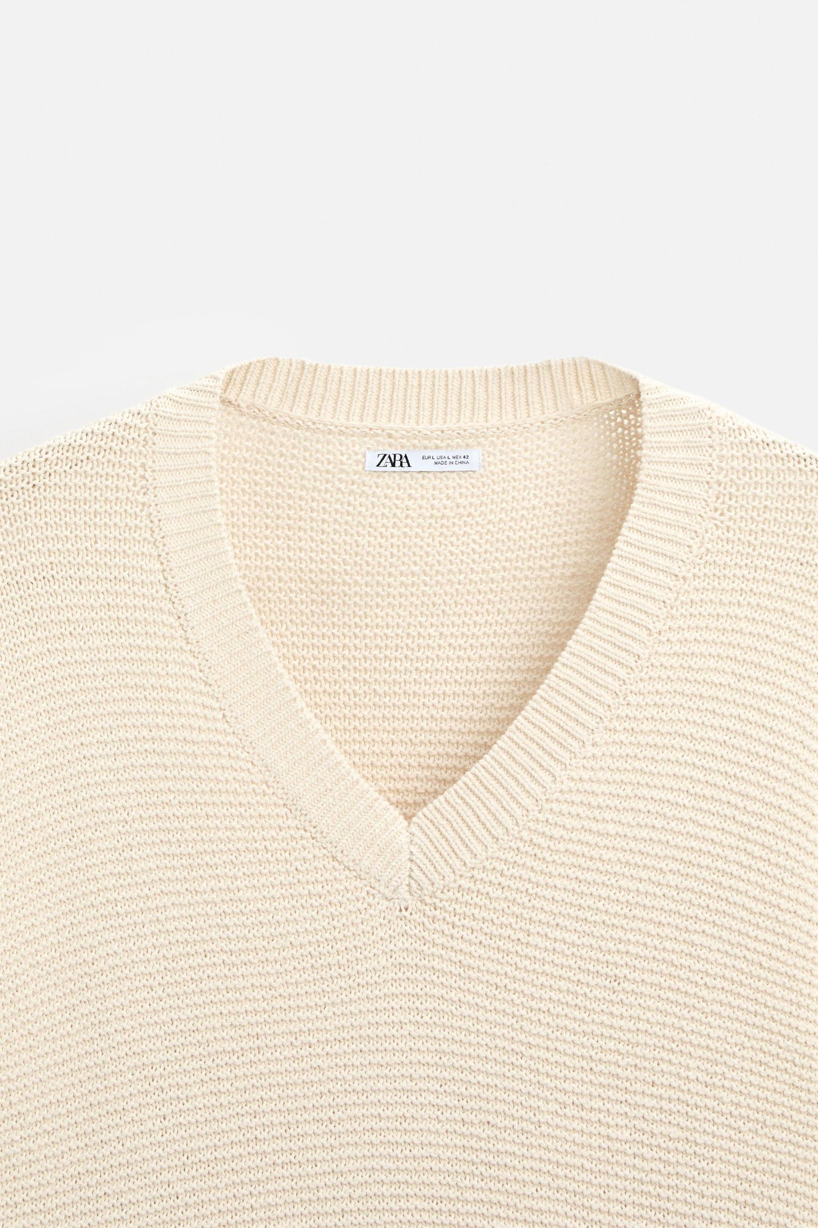 TEXTURED KNIT SWEATER Product Image