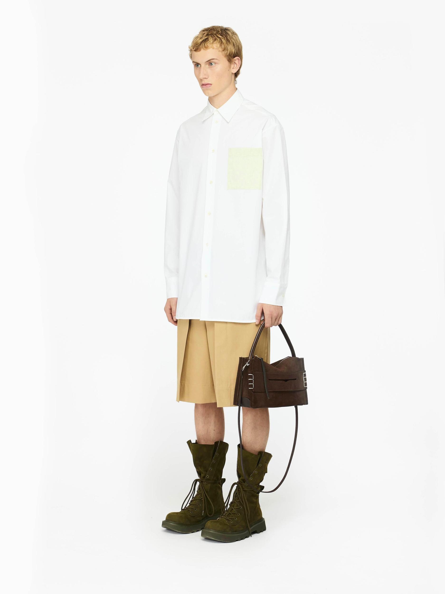 FOLDED FRONT PLEAT SHORTS Product Image