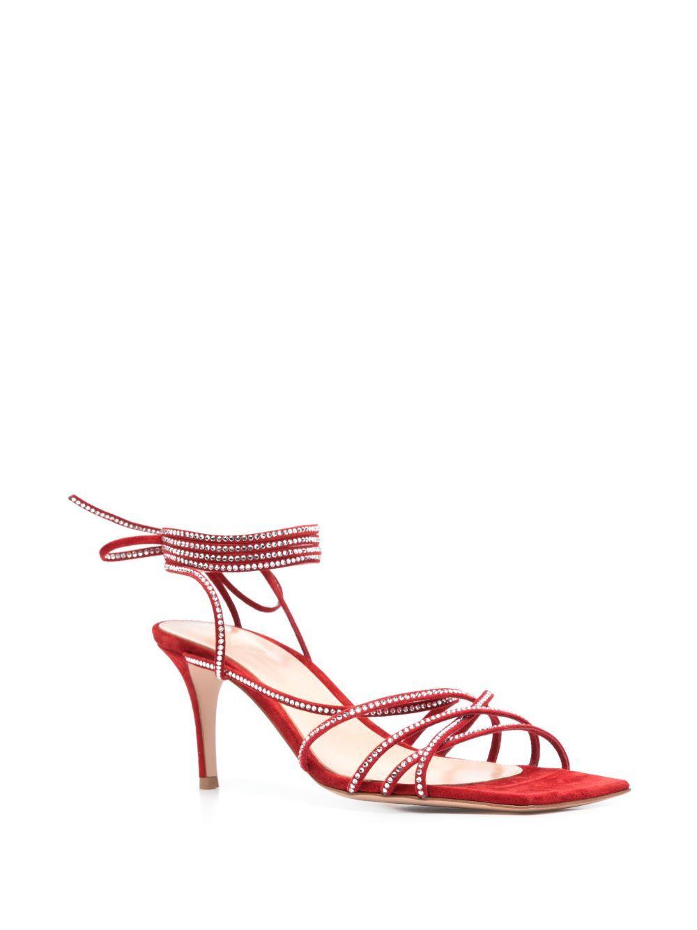 70mm crystal-embellished sandals Product Image