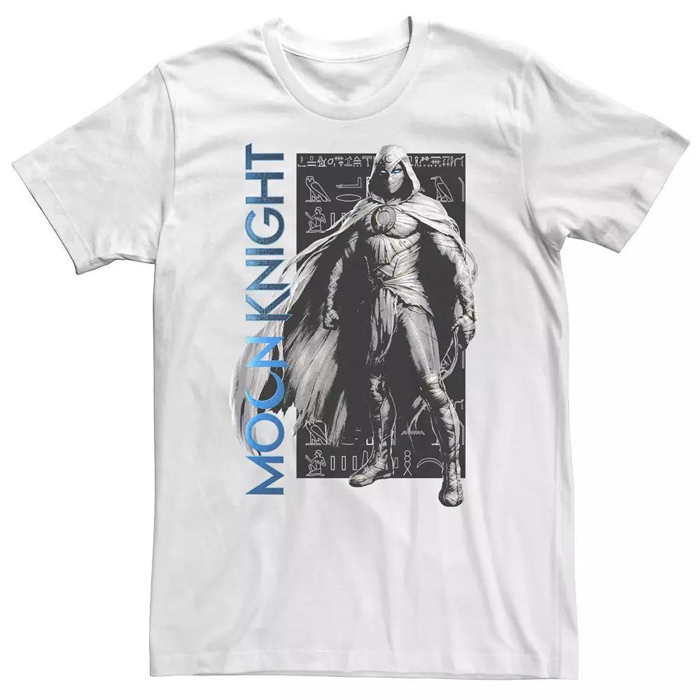 Big & Tall Marvel Moon Knight That Knight Full Potrait Tee, Men's, Size: 4XL, White Product Image