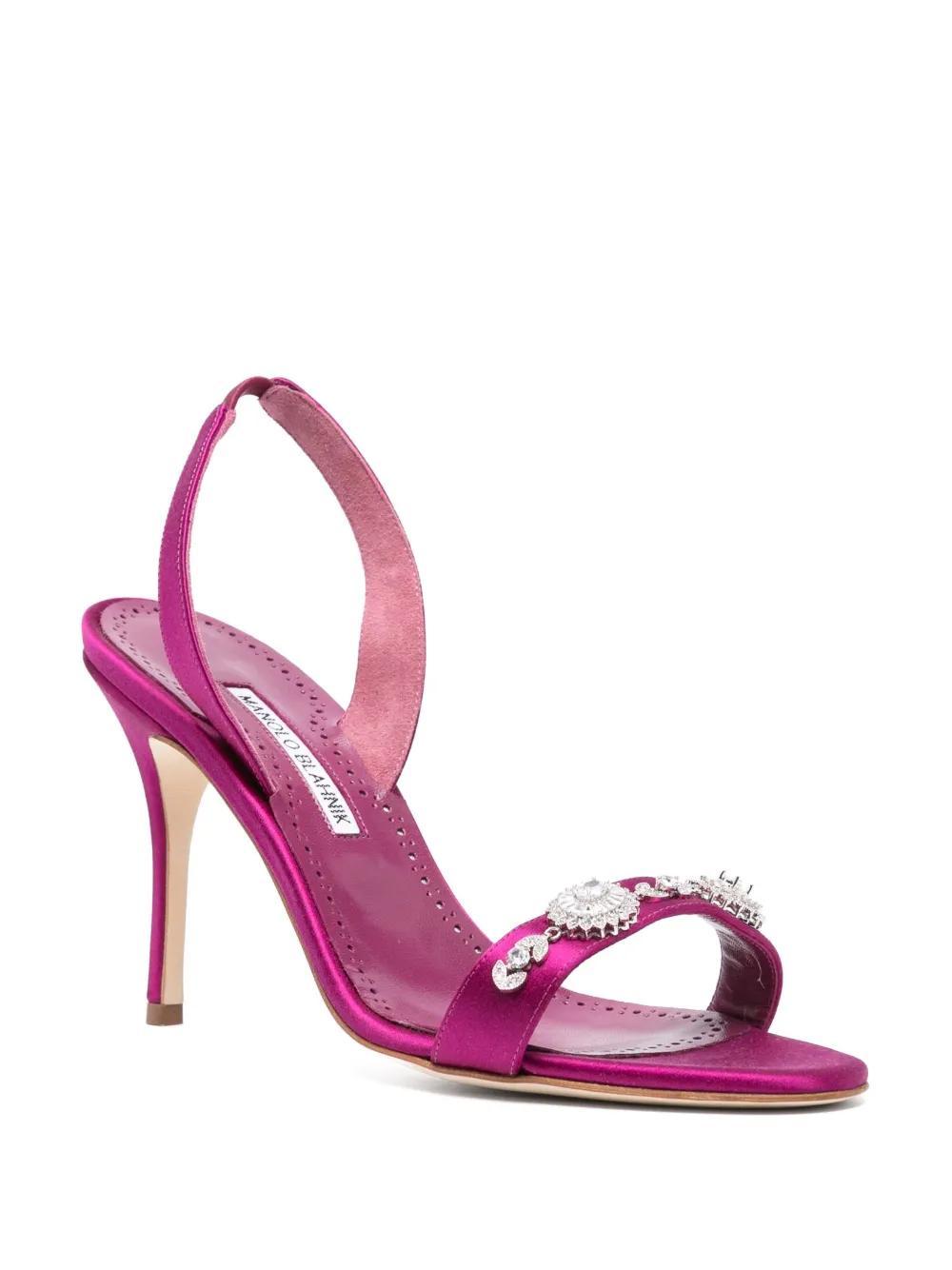 90mm Lamisan slingback sandals Product Image