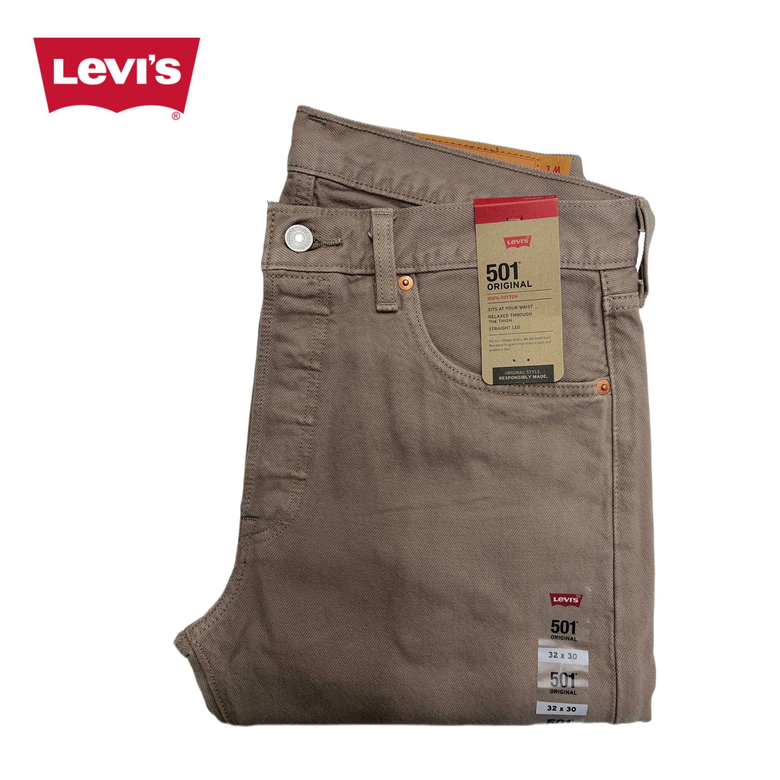 Levi's 501 Washed Khaki - 3400 Male Product Image