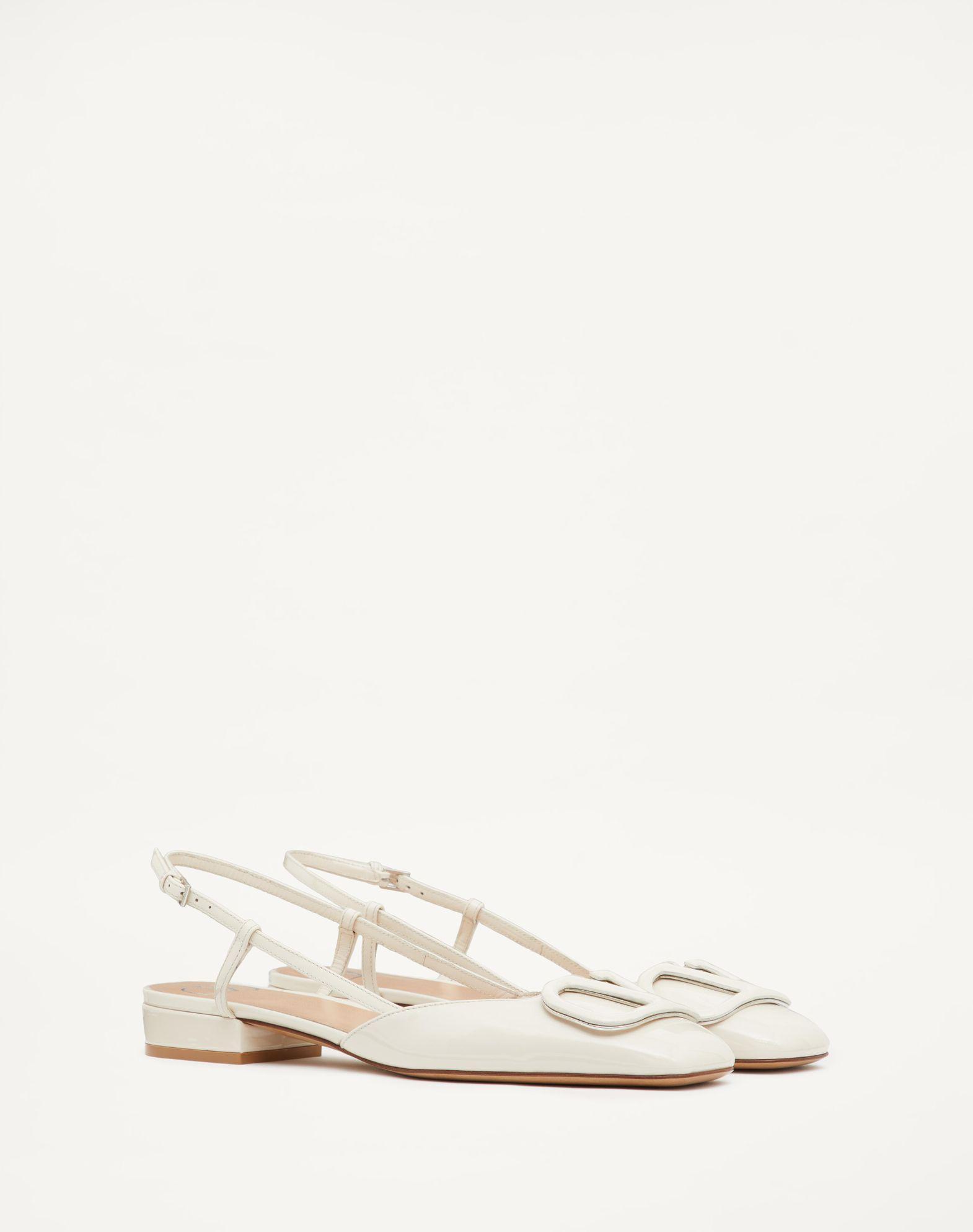 Vlogo Signature Patent Leather Slingback 20Mm Product Image