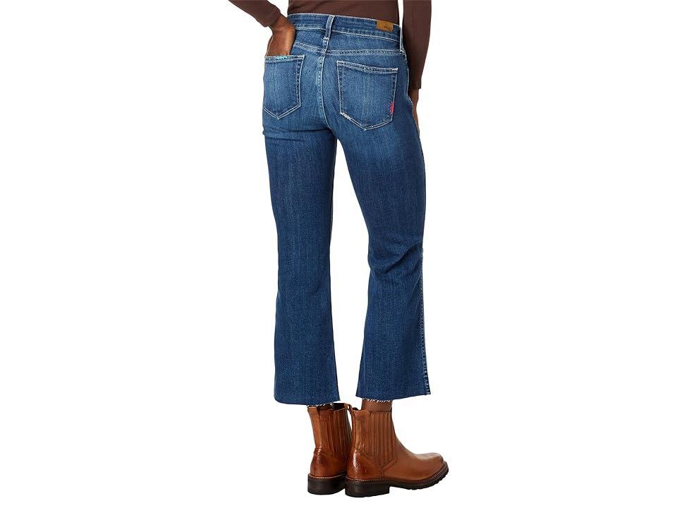 Ariat High-Rise Caroly Flare Crop Jeans in Athena (Athena) Women's Jeans Product Image