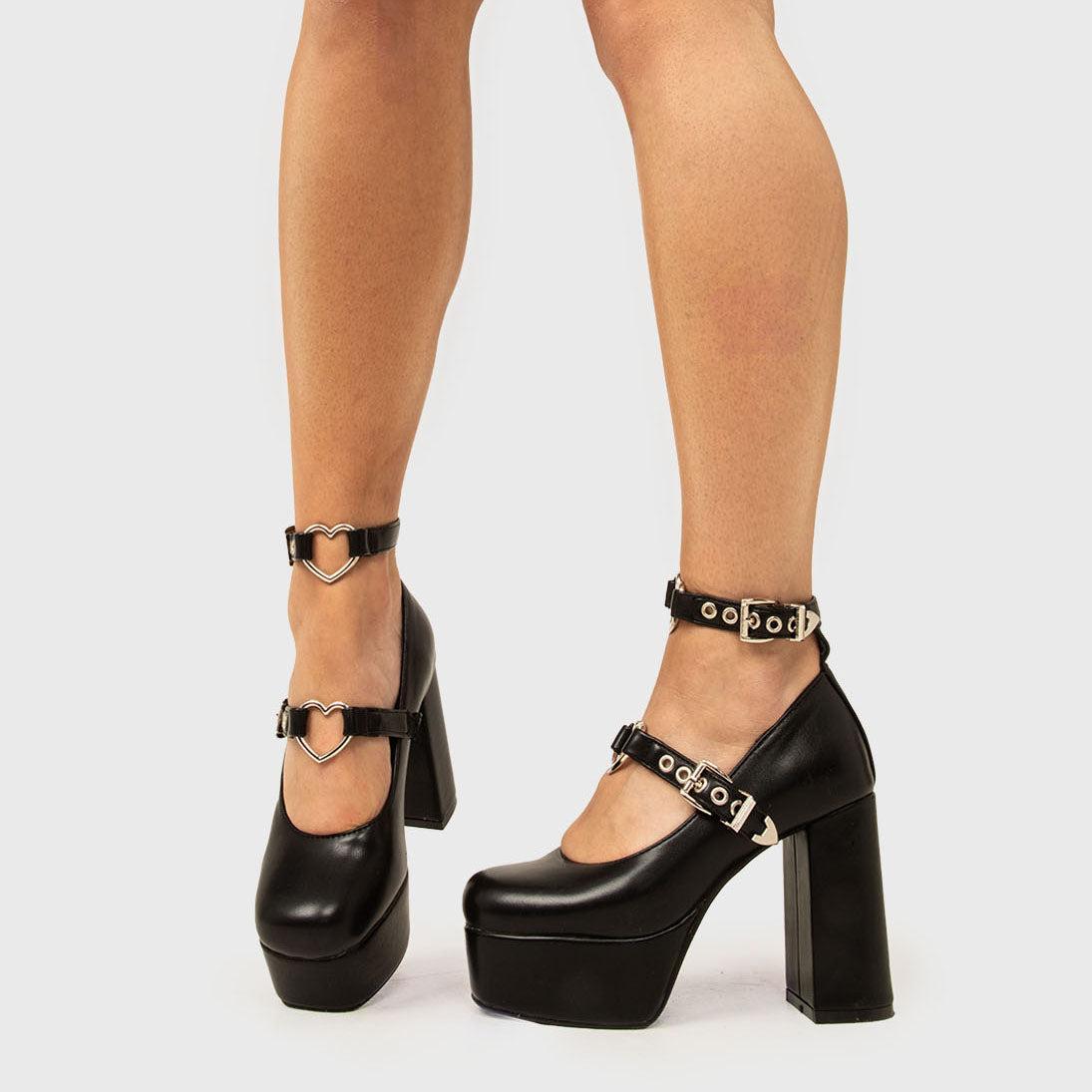 Walk With Faith Platform Heels Product Image