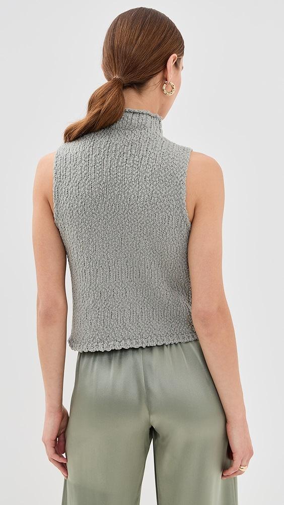 Sablyn Atticus Roll Neck Cropped Tank | Shopbop Product Image