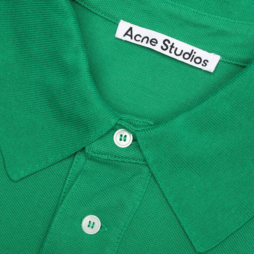 Bubble Logo Polo T-Shirt - Electric Green Male Product Image
