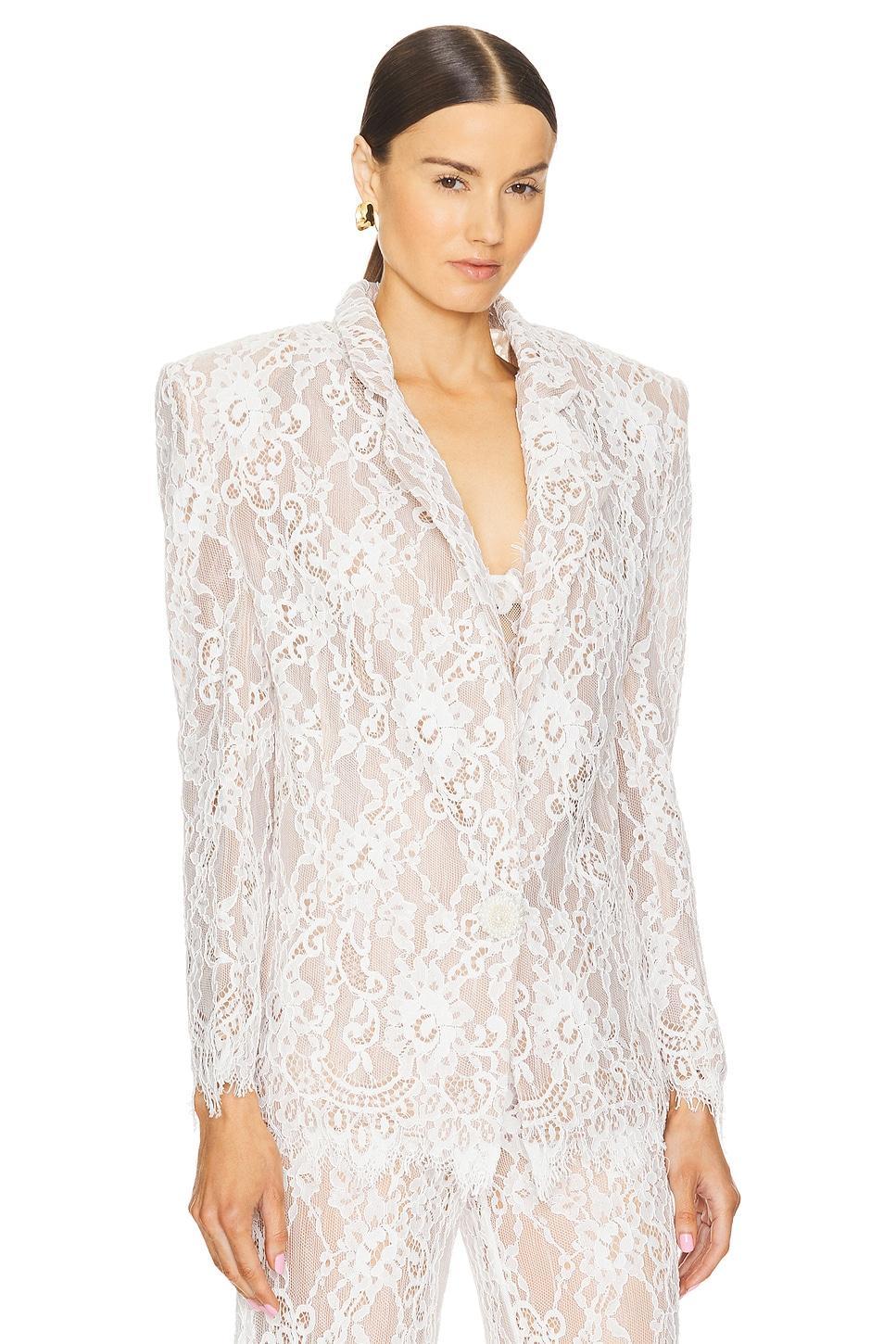 Capri Blanc Lace Blazer Bronx and Banco Product Image