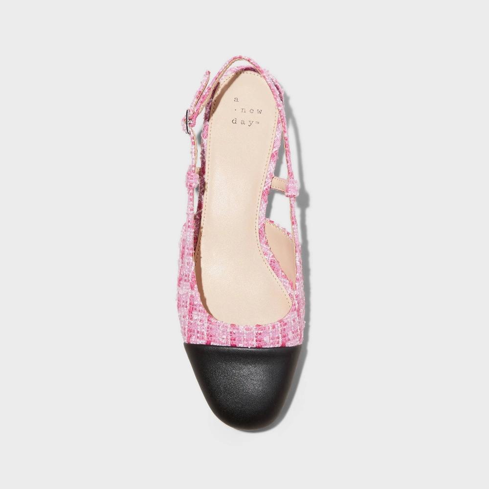 Womens Maxine Slingback Ballet Flats - A New Day Tan 12 Product Image