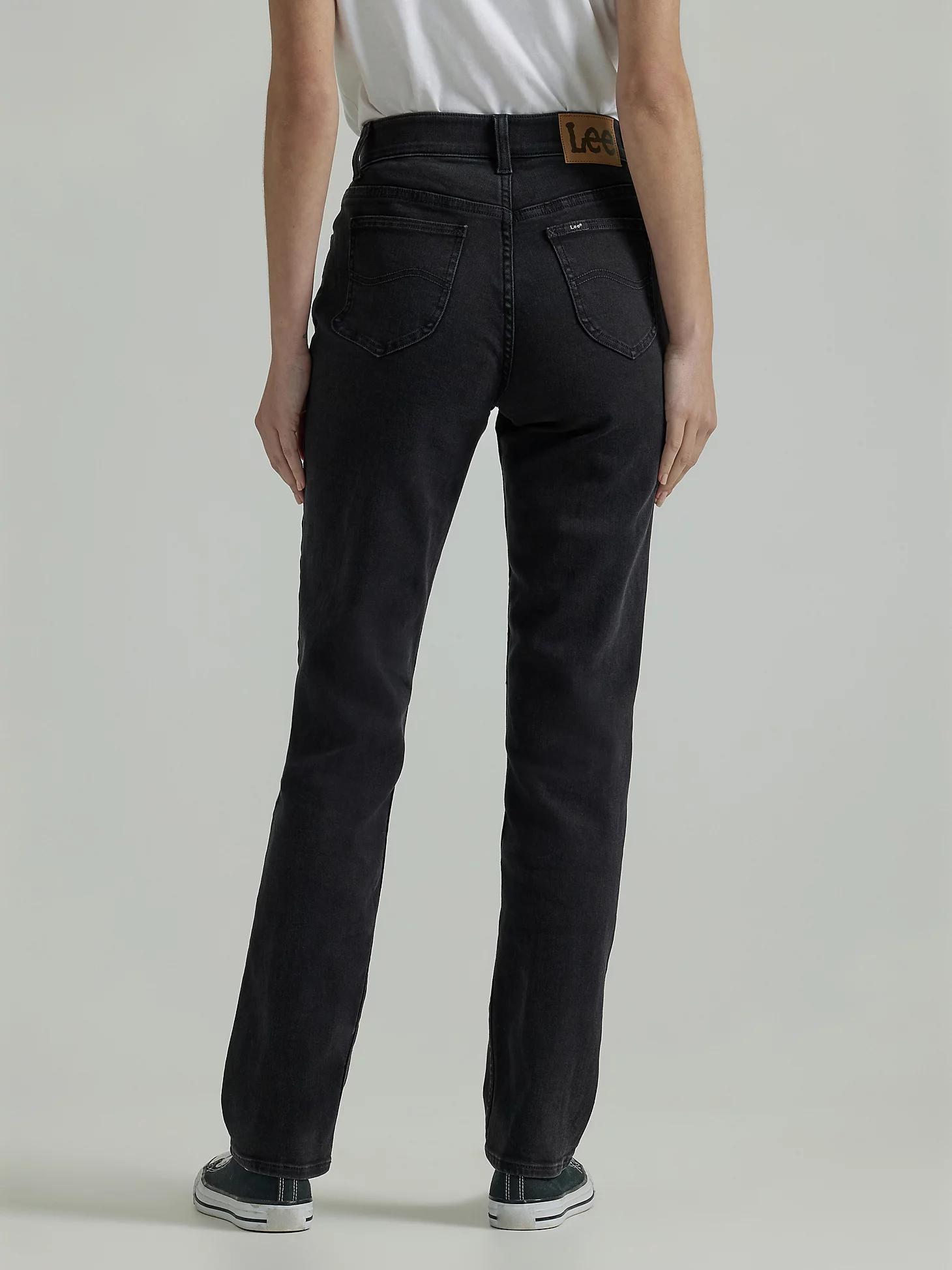 Women's Ultra Lux Comfort with Flex Motion Straight Jean (Petite) | Women's Jeans | Lee® Product Image