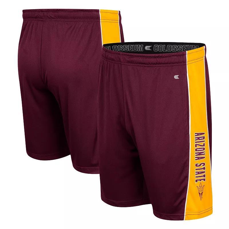 Mens Colosseum Maroon Arizona State Sun Devils Panel Shorts Product Image