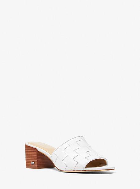 Ingrid Woven Leather Mule Product Image