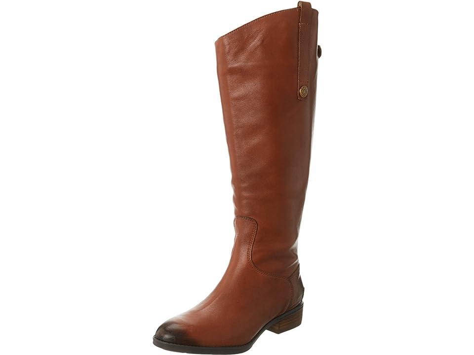 Sam Edelman Womens Penny Round Toe Leather Low-Heel Riding Boots Product Image