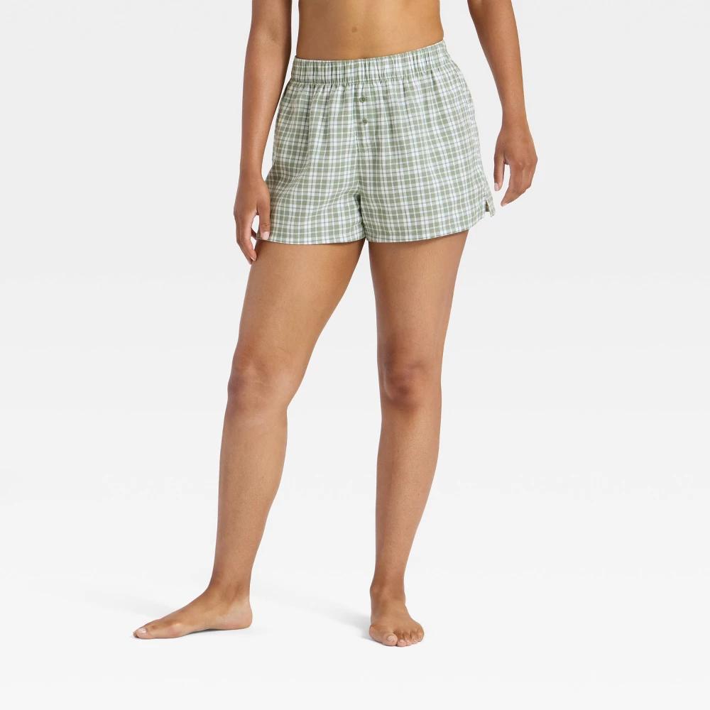 Women's Boxer Pajama Shorts - Wild Fable™ Product Image