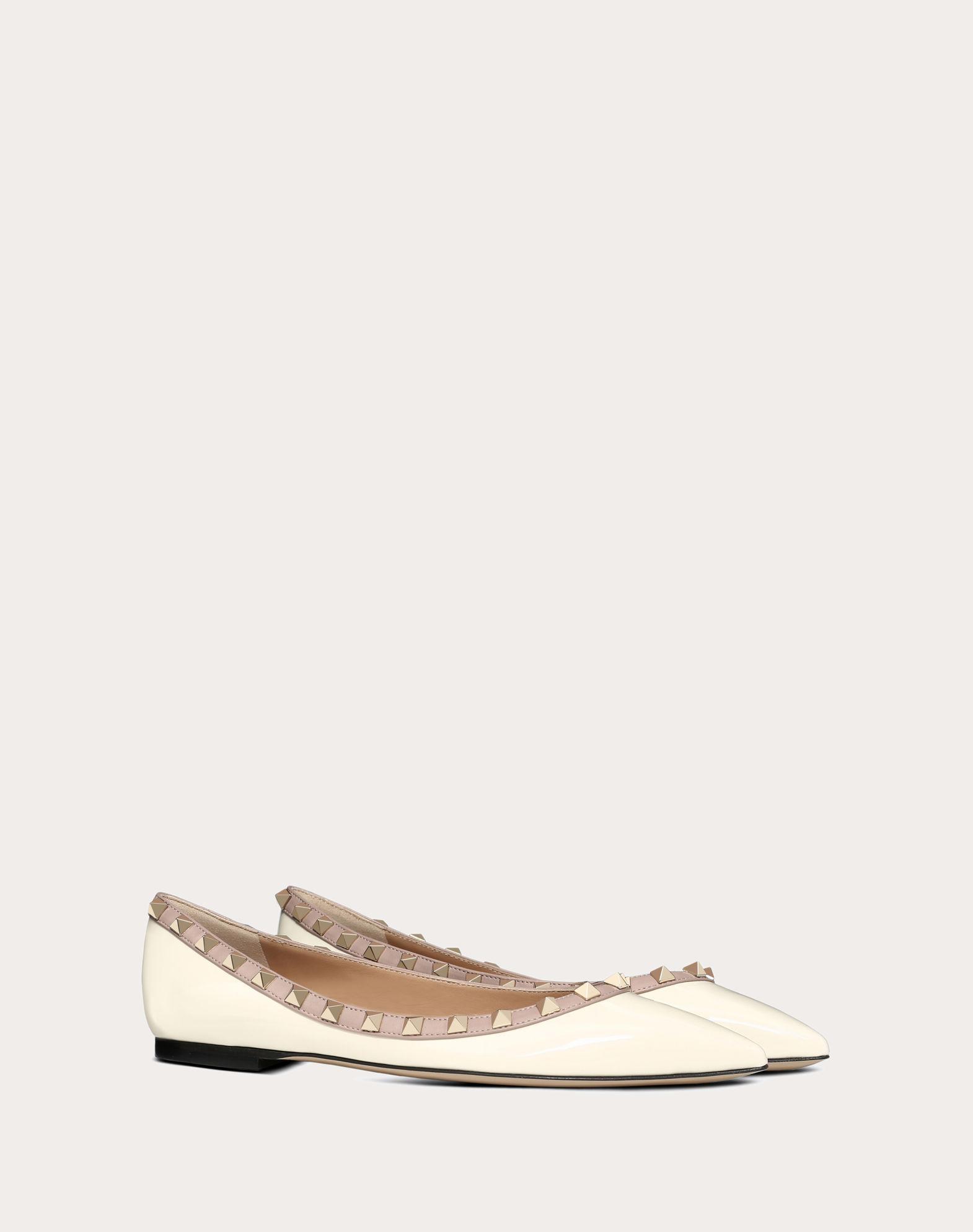 Patent Rockstud Ballet Flat Product Image