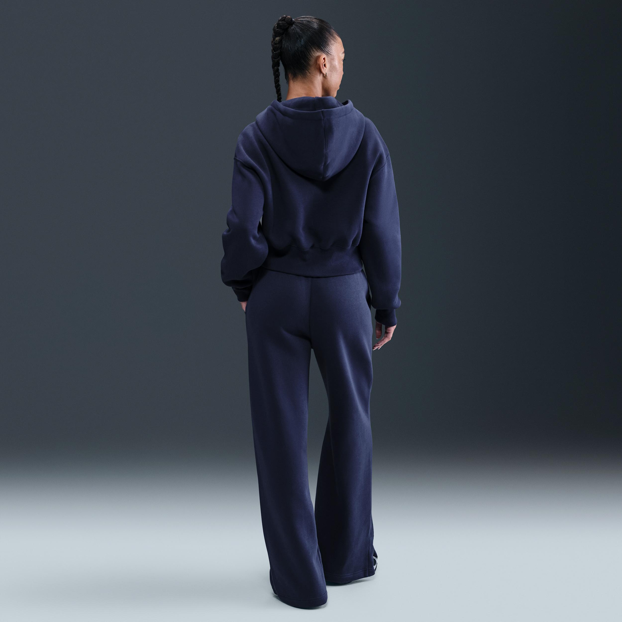 Women's Nike Sportswear Phoenix Fleece High-Waisted Wide-Leg Pants Product Image