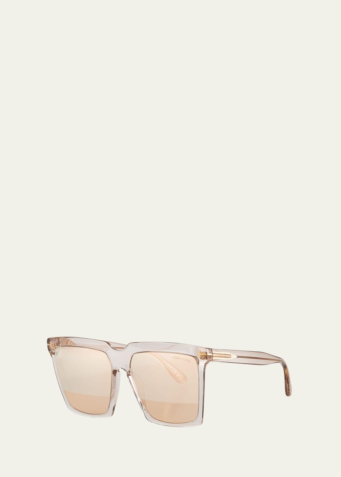 Tom Ford Sabrina Square Sunglasses, 58mm Product Image