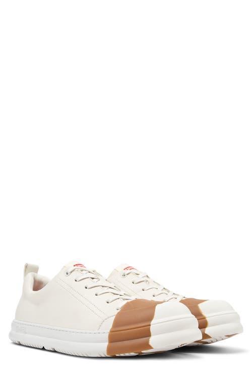 CAMPER Junction Runner Sneaker In White Natural/brown Product Image