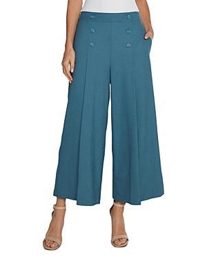 Liverpool Los Angeles Cropped Wide Leg Sailor Pants Product Image
