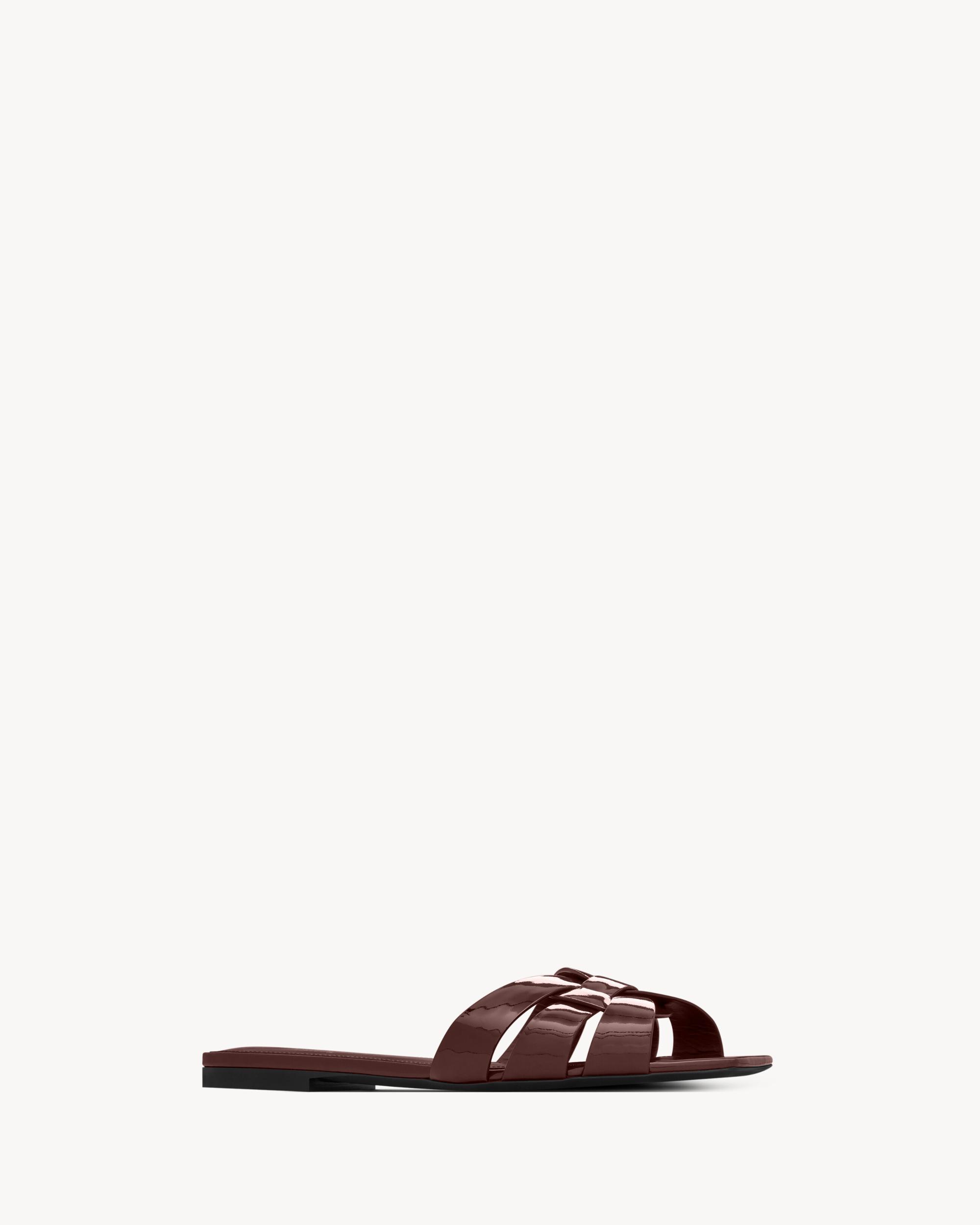 TRIBUTE MULES in patent leather Product Image