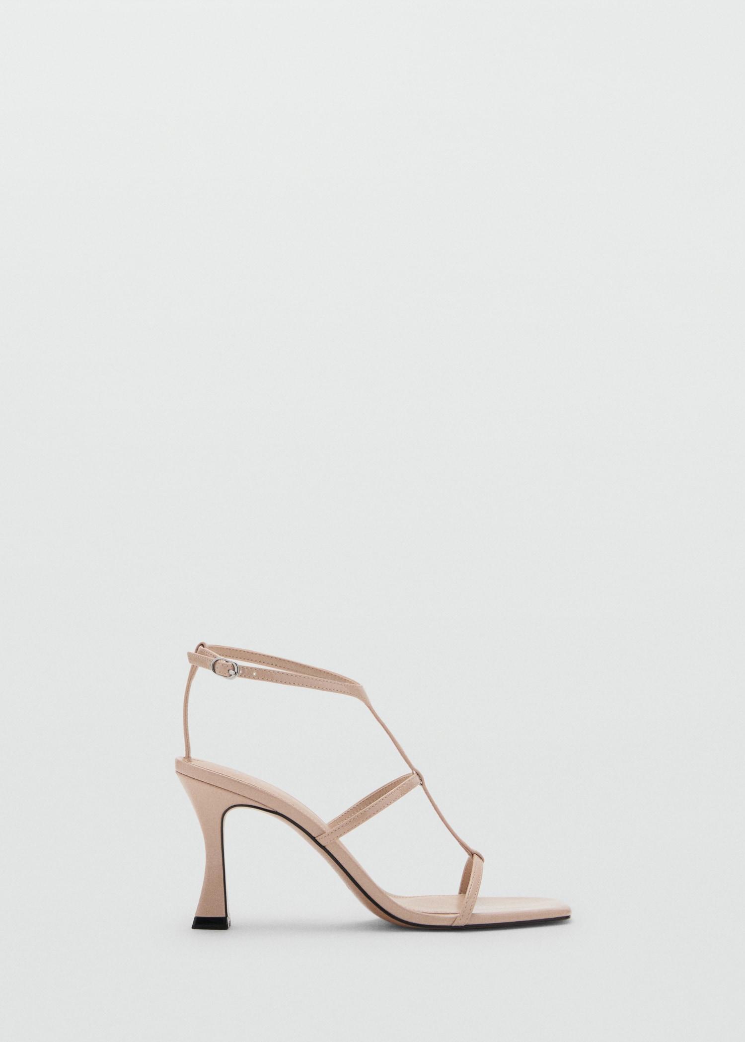Heel strips sandals - Women | MANGO USA Product Image