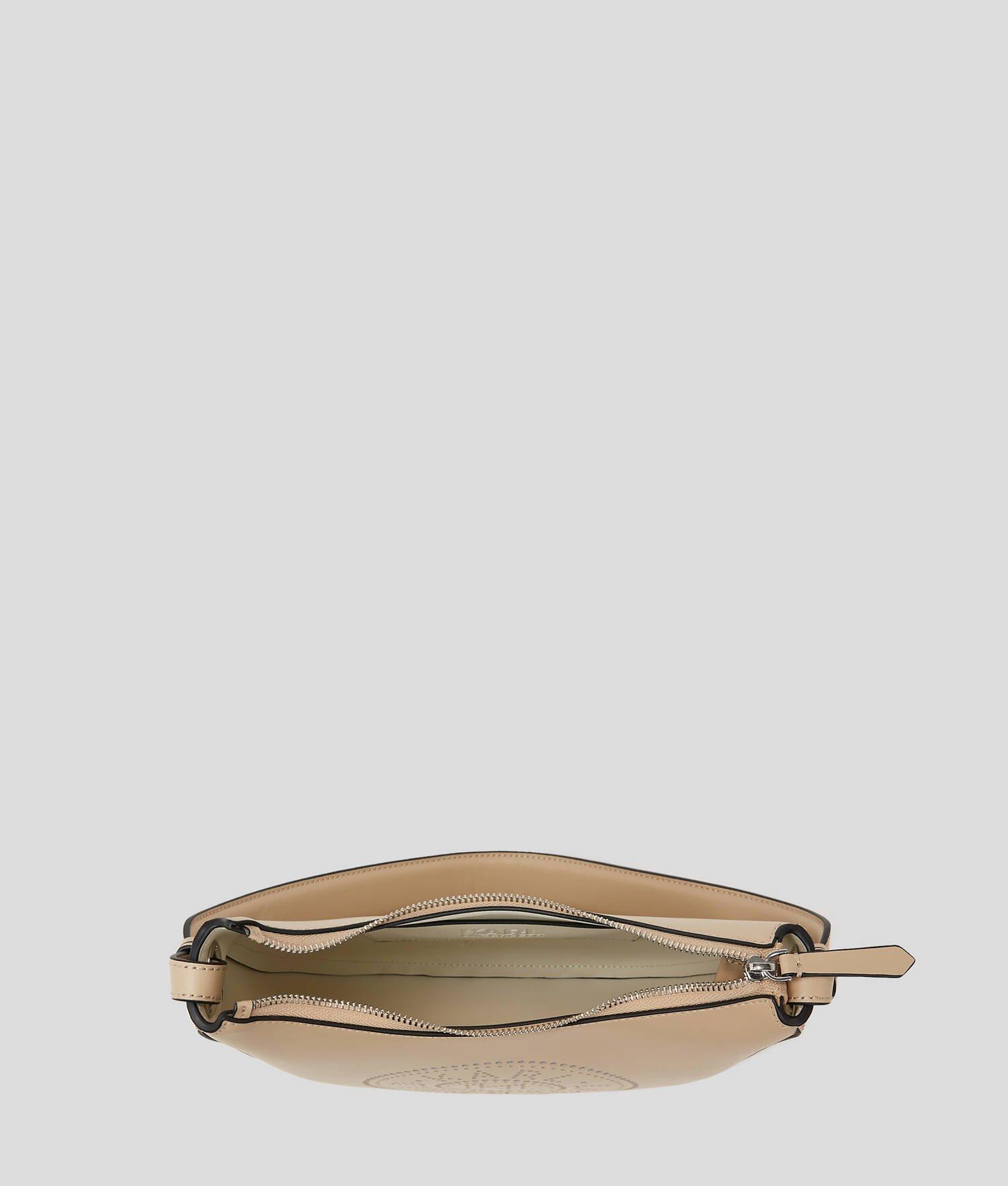K/CIRCLE PERFORATED MOON SHOULDER BAG Product Image