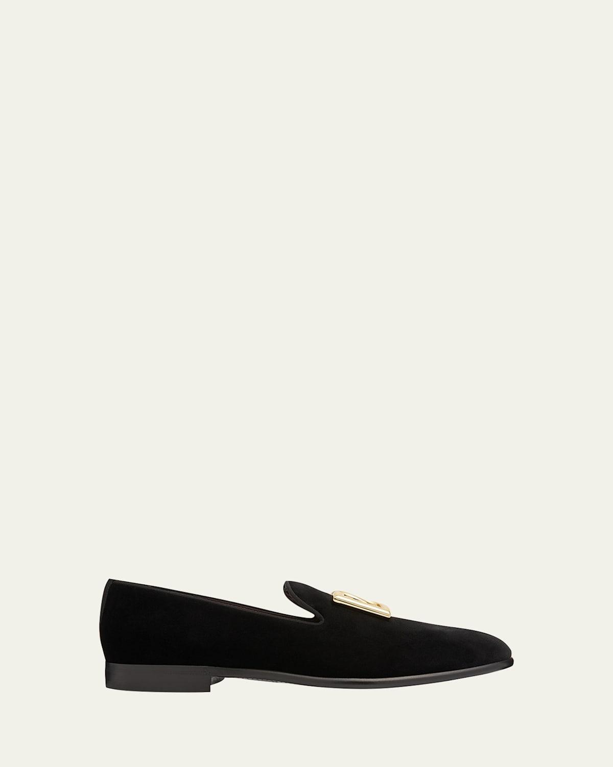 Mens Delano II Suede Buckle Loafers Product Image